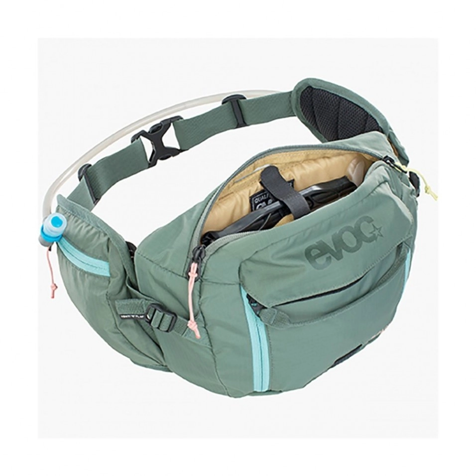 Bolsa Riñonera Evoc Hip Pack 3 L + 1,5 L Hydration Bladder 3 Bolsa Riñonera Evoc Hip Pack 3 L + 1,5 L Hydration Bladder