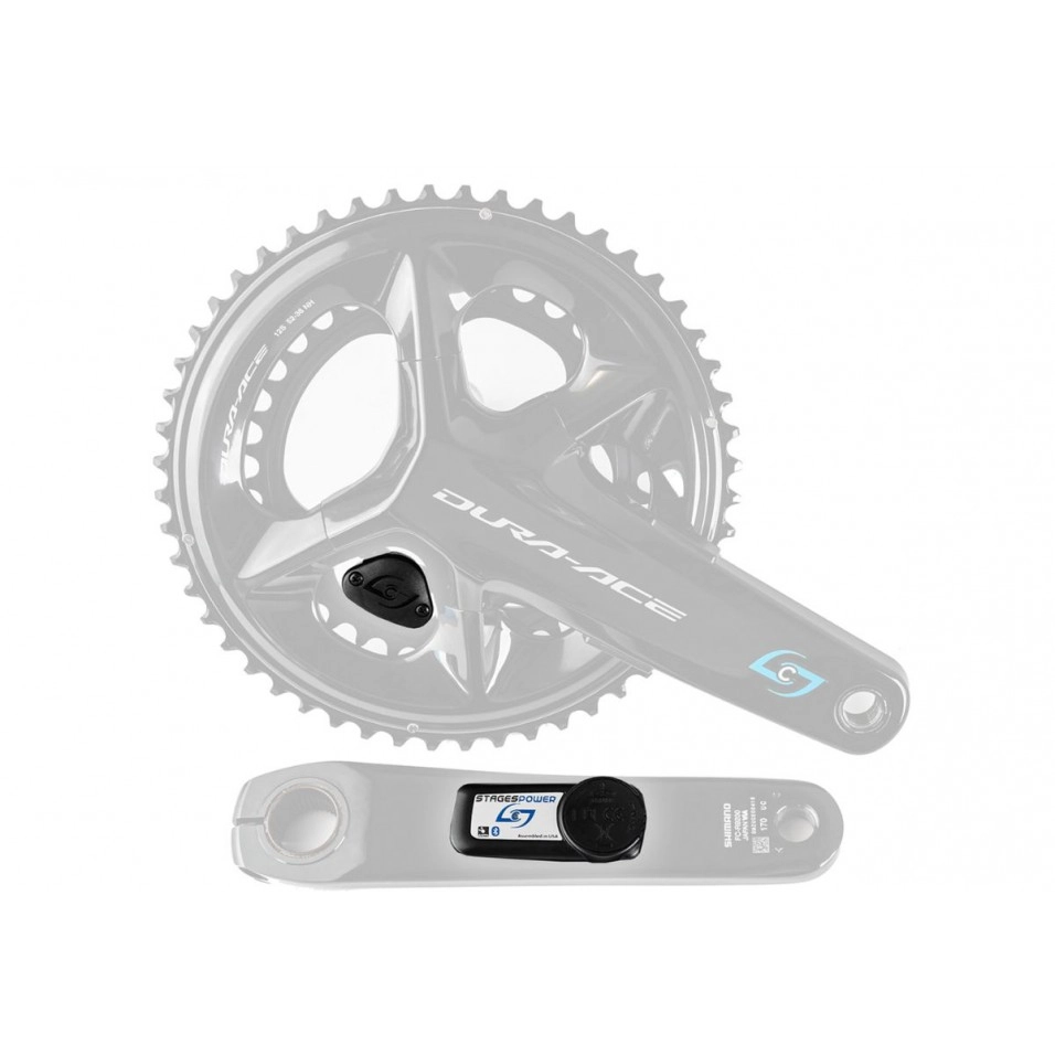 Plato Biela Stages Power LR - Shimano Dura-Ace R9200 - 165mm 3 Plato Biela Stages Power LR - Shimano Dura-Ace R9200 - 165mm